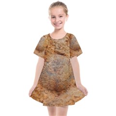 Shell Fossil Ii Kids  Smock Dress by okhismakingart