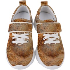 Shell Fossil Ii Kids  Velcro Strap Shoes by okhismakingart