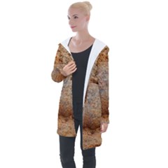 Shell Fossil Ii Longline Hooded Cardigan