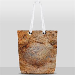 Shell Fossil Ii Full Print Rope Handle Tote (small) by okhismakingart