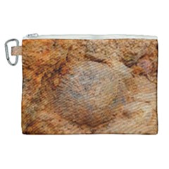 Shell Fossil Ii Canvas Cosmetic Bag (xl) by okhismakingart