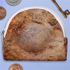 Shell Fossil Ii Horseshoe Style Canvas Pouch