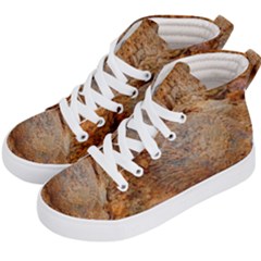 Shell Fossil Ii Kids  Hi-top Skate Sneakers by okhismakingart