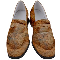 Shell Fossil Ii Women s Chunky Heel Loafers