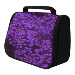 Purple Queen Anne s Lace Landscape Full Print Travel Pouch (small)