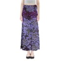 Blue Queen Anne s Lace Landscape Full Length Maxi Skirt View1