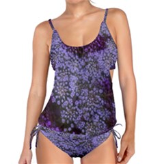 Blue Queen Anne s Lace Landscape Tankini Set by okhismakingart