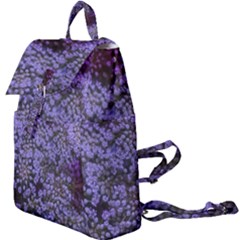 Blue Queen Anne s Lace Landscape Buckle Everyday Backpack