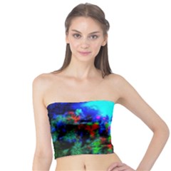 Psychedelic Spaceship Tube Top by okhismakingart