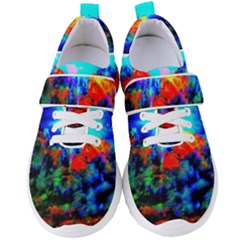 Psychedelic Spaceship Women s Velcro Strap Shoes by okhismakingart