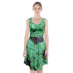 Green Queen Anne s Lace Landscape Racerback Midi Dress by okhismakingart