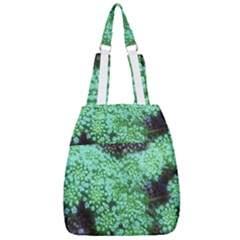 Green Queen Anne s Lace Landscape Center Zip Backpack