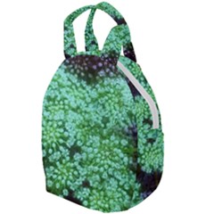 Green Queen Anne s Lace Landscape Travel Backpacks by okhismakingart