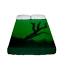 Creepy Green Scene Fitted Sheet (Full/ Double Size) View1