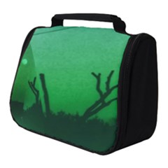 Creepy Green Scene Full Print Travel Pouch (small)