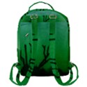 Creepy Green Scene Flap Pocket Backpack (Large) View3