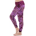 Pink Queen Anne s Lace Landscape Classic Winter Leggings View2