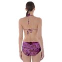 Pink Queen Anne s Lace Landscape Cut-Out One Piece Swimsuit View2