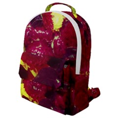 Sunflower And Cockscomb Flap Pocket Backpack (small)