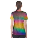 Rainbow Streaks Women s Sport Mesh Tee View2