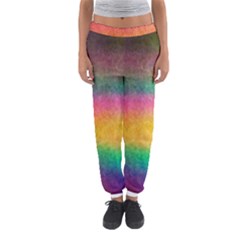 Rainbow Streaks Women s Jogger Sweatpants by okhismakingart