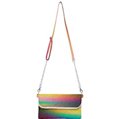 Rainbow Streaks Mini Crossbody Handbag