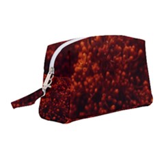 Red Goldenrod Wristlet Pouch Bag (medium)