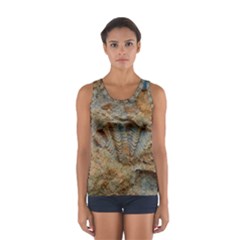 Shell Fossil Sport Tank Top  by okhismakingart