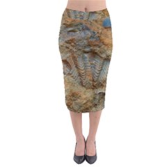 Shell Fossil Midi Pencil Skirt by okhismakingart