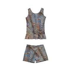 Shell Fossil Kids  Boyleg Swimsuit