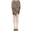 Shell Fossil Midi Wrap Pencil Skirt View1