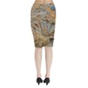 Shell Fossil Midi Wrap Pencil Skirt View2