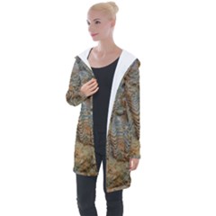 Shell Fossil Longline Hooded Cardigan