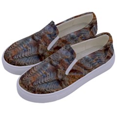 Shell Fossil Kids  Canvas Slip Ons by okhismakingart