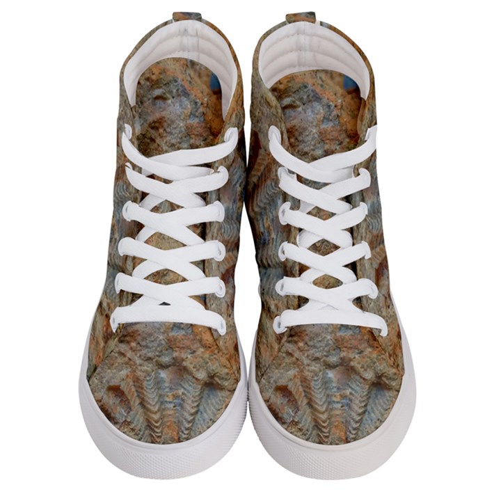 Shell Fossil Men s Hi-Top Skate Sneakers