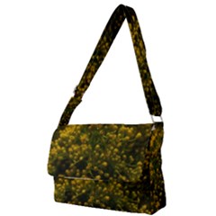 Yellow Goldrenrod Full Print Messenger Bag by okhismakingart