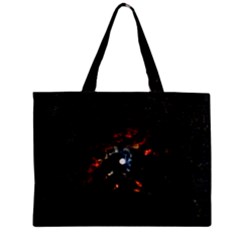 Moon Supernova Zipper Mini Tote Bag by okhismakingart