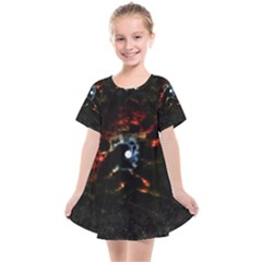 Moon Supernova Kids  Smock Dress