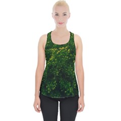 Green Goldenrod Piece Up Tank Top by okhismakingart