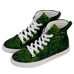 Green Goldenrod Women s Hi-top Skate Sneakers by okhismakingart