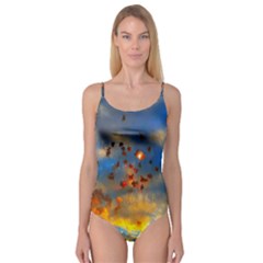 Football Fireworks Camisole Leotard 