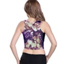 Soft Purple Hydrangeas Racer Back Crop Top View2