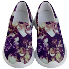 Soft Purple Hydrangeas Kids  Lightweight Slip Ons