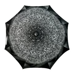 Black-and-white Water Droplet Golf Umbrellas by okhismakingart