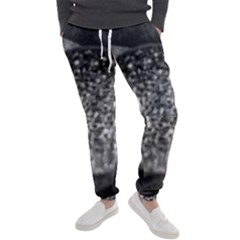 Black-and-white Water Droplet Men s Jogger Sweatpants