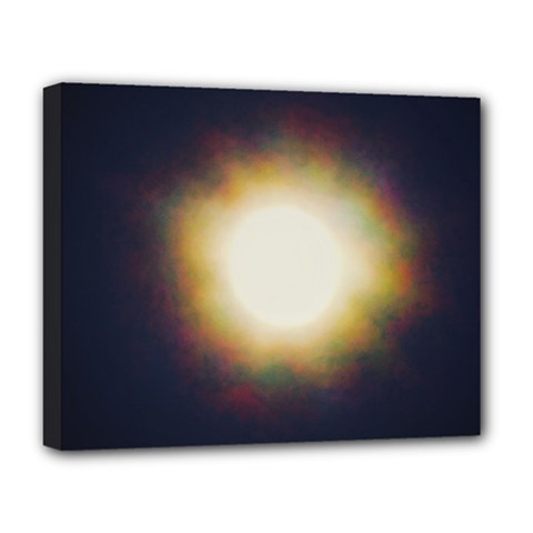 Bright Star Version One Deluxe Canvas 20  X 16  (stretched) by okhismakingart