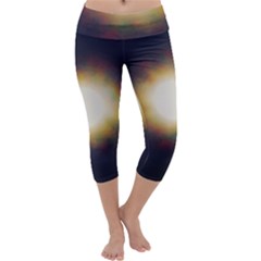 Bright Star Version One Capri Yoga Leggings by okhismakingart