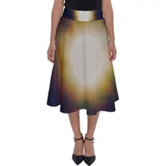 Bright Star Version One Perfect Length Midi Skirt by okhismakingart