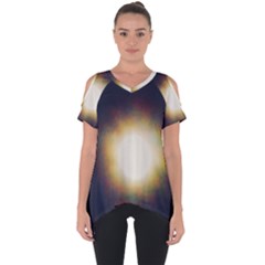 Bright Star Version One Cut Out Side Drop Tee by okhismakingart