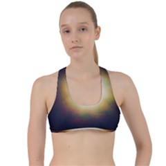 Bright Star Version One Criss Cross Racerback Sports Bra by okhismakingart